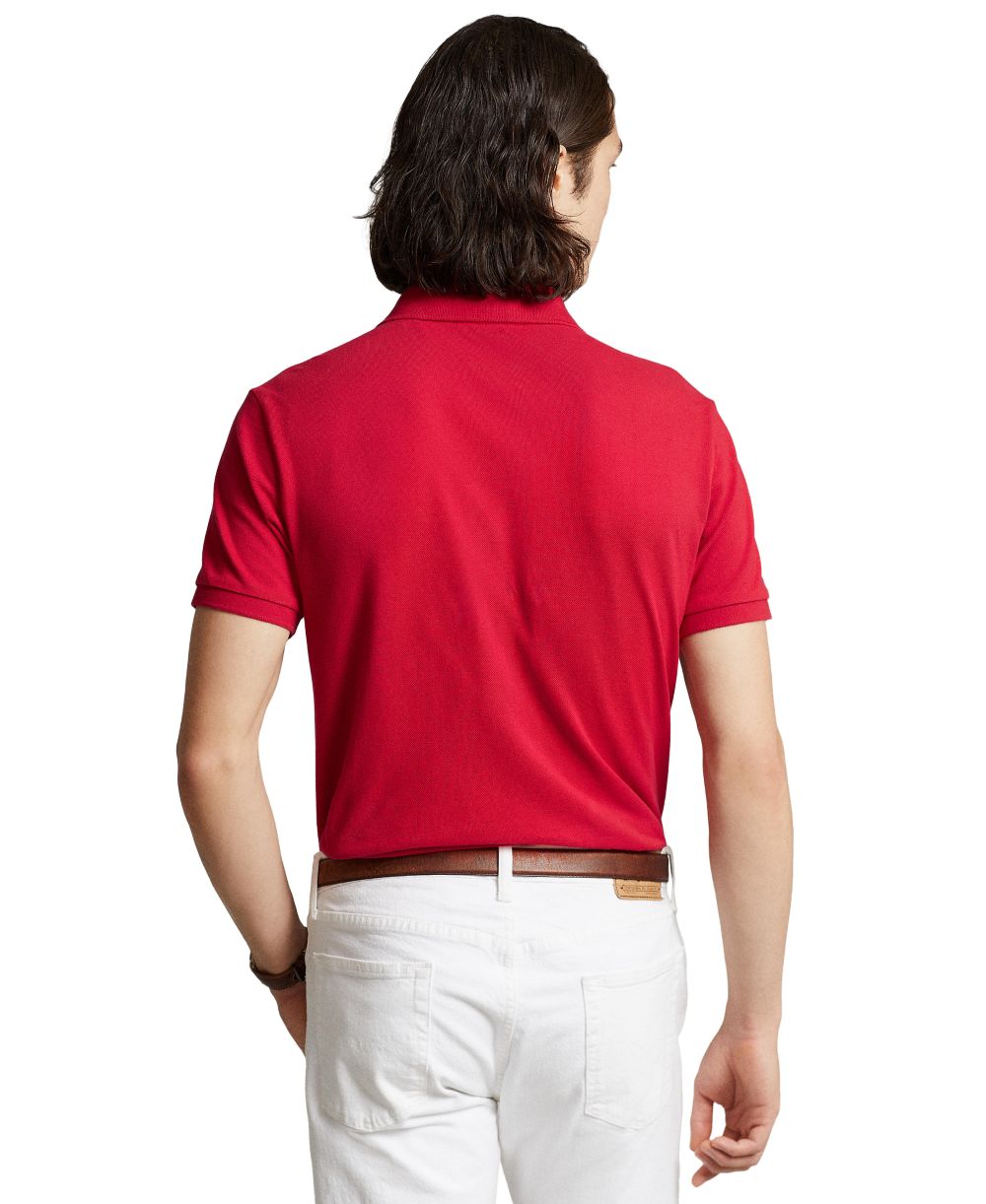 Men's Big Pony Custom Slim-Fit Mesh Polo Shirt
