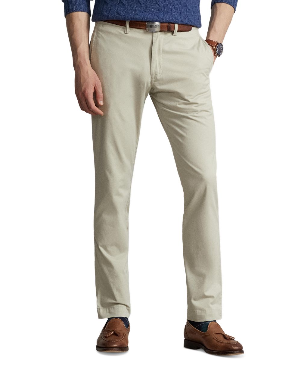 Men's Slim-Fit Stretch Chino Pants