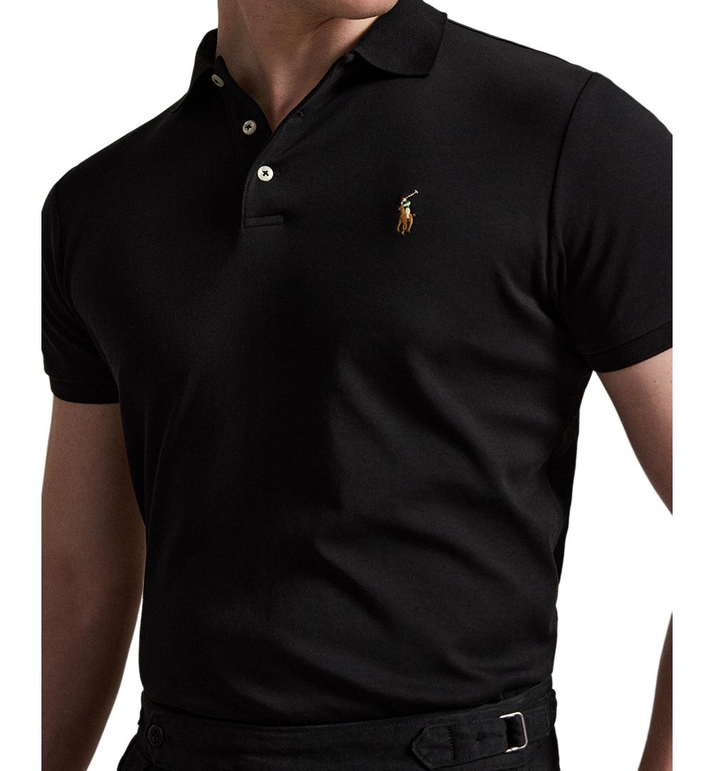 Men’s Slim-Fit Soft Cotton Polo Shirt