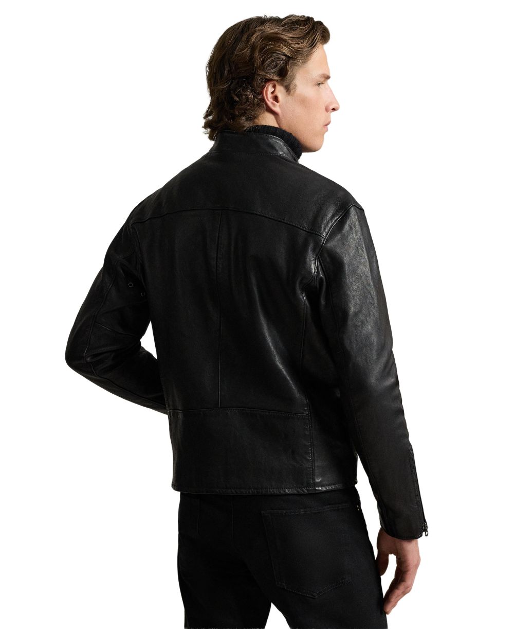 Men's Café Racer Leather Jacket