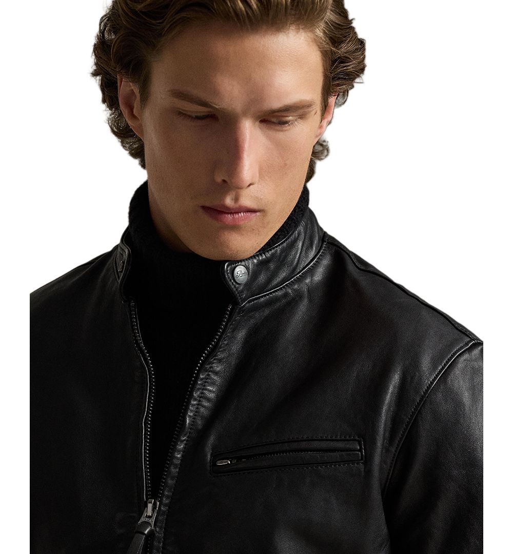 Men's Café Racer Leather Jacket