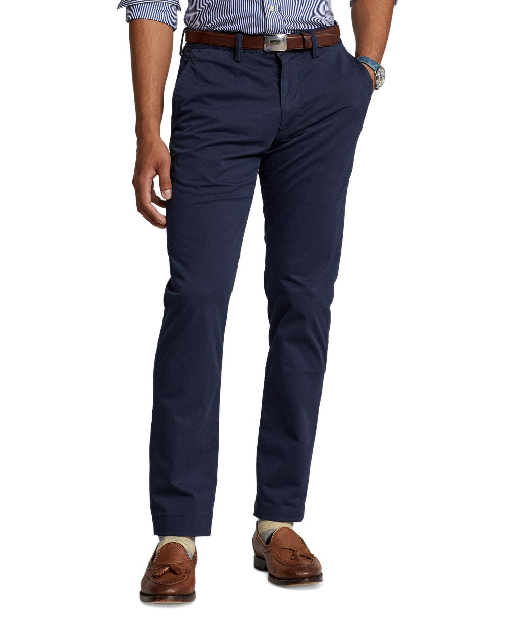 Men's Slim-Fit Stretch Chino Pants