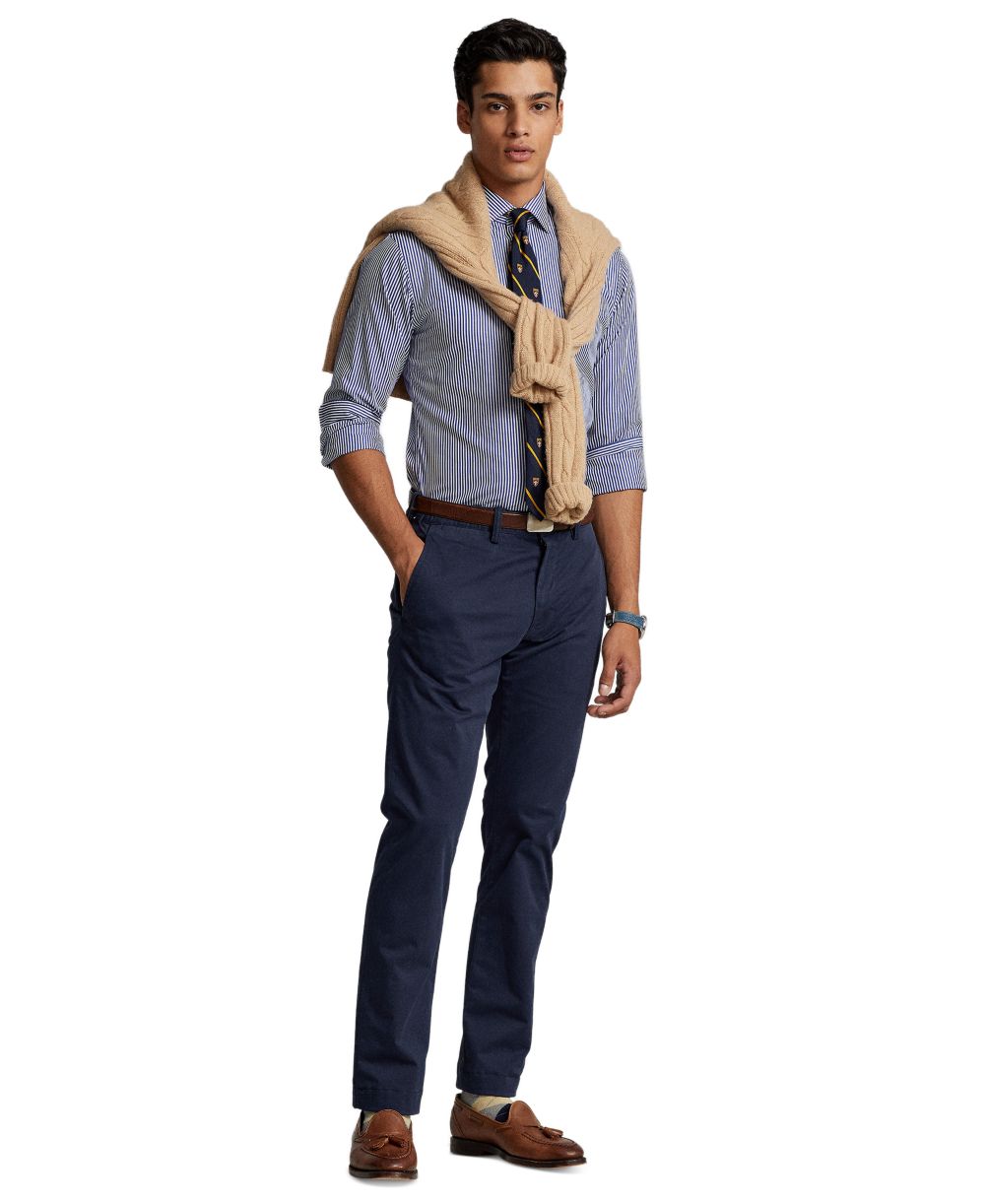 Men's Slim-Fit Stretch Chino Pants