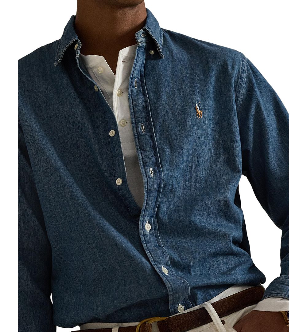 Men's Classic-Fit Denim Shirt