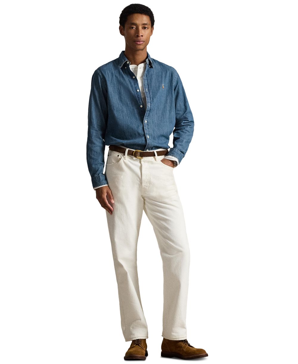 Men's Classic-Fit Denim Shirt