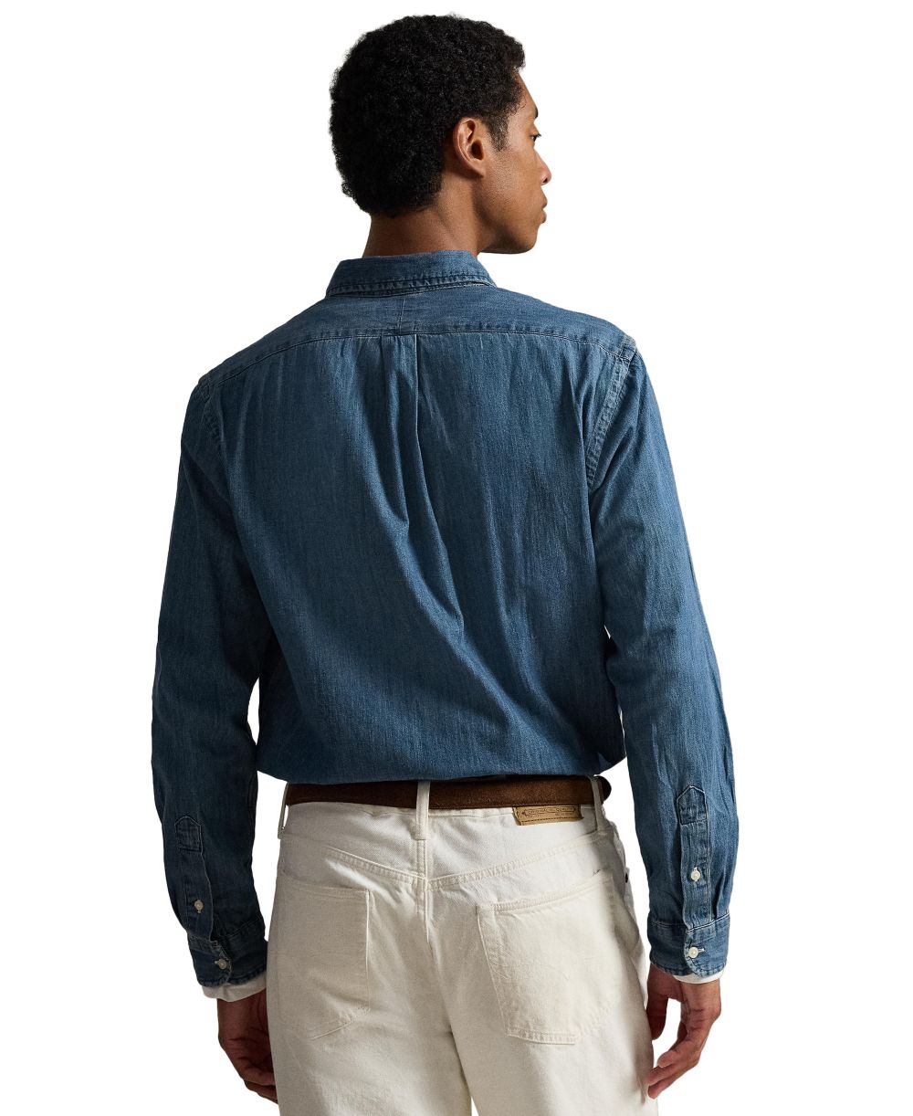 Men's Classic-Fit Denim Shirt