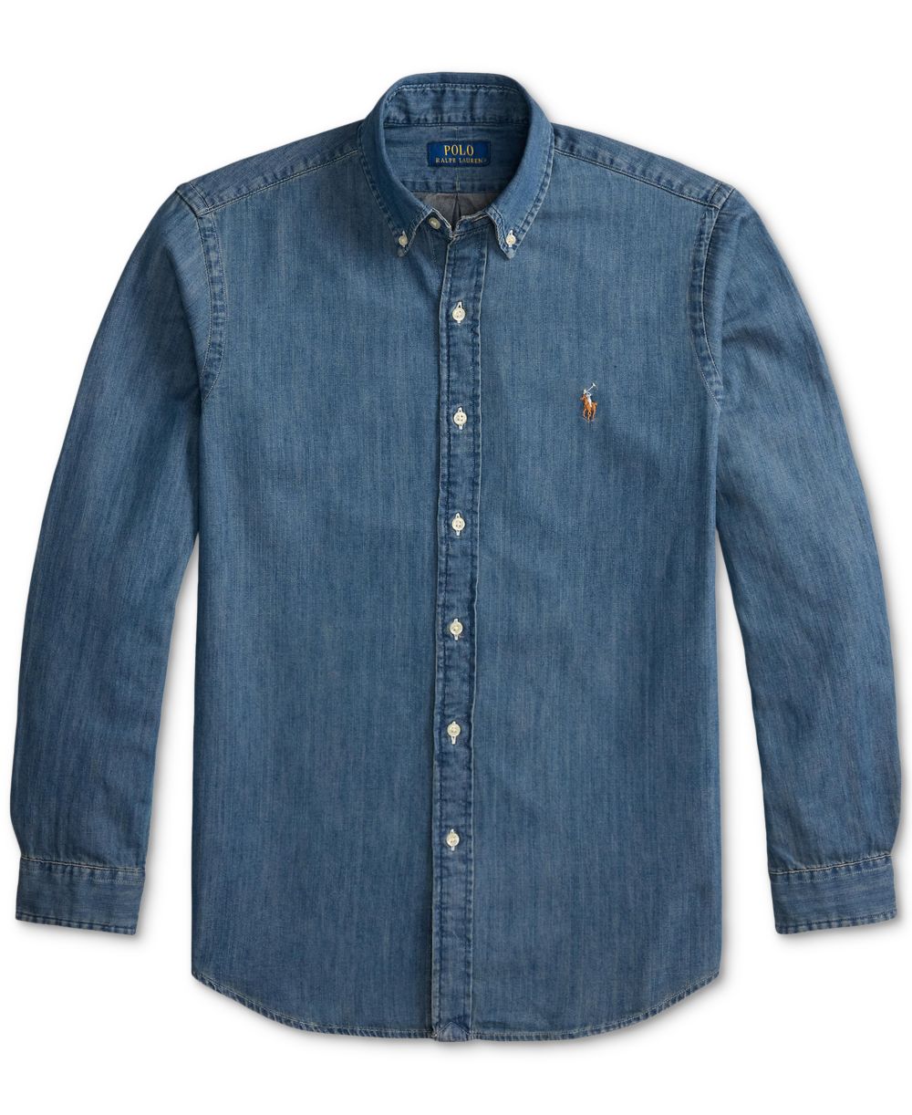 Men's Classic-Fit Denim Shirt