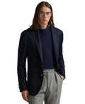 Men's Polo Modern Wool-Blend Gabardine Blazer
