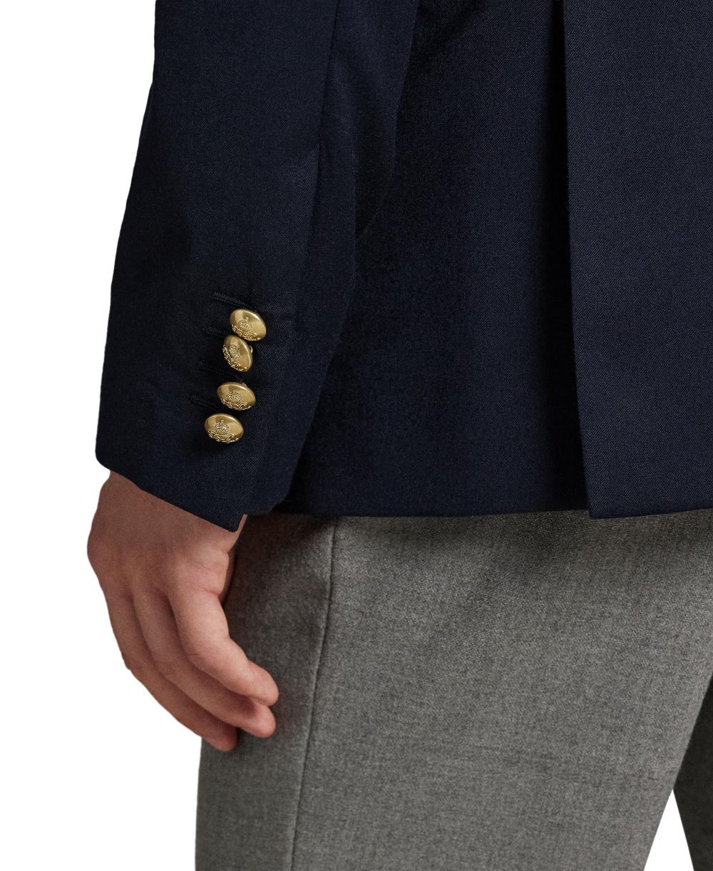 Men's Polo Modern Wool-Blend Gabardine Blazer