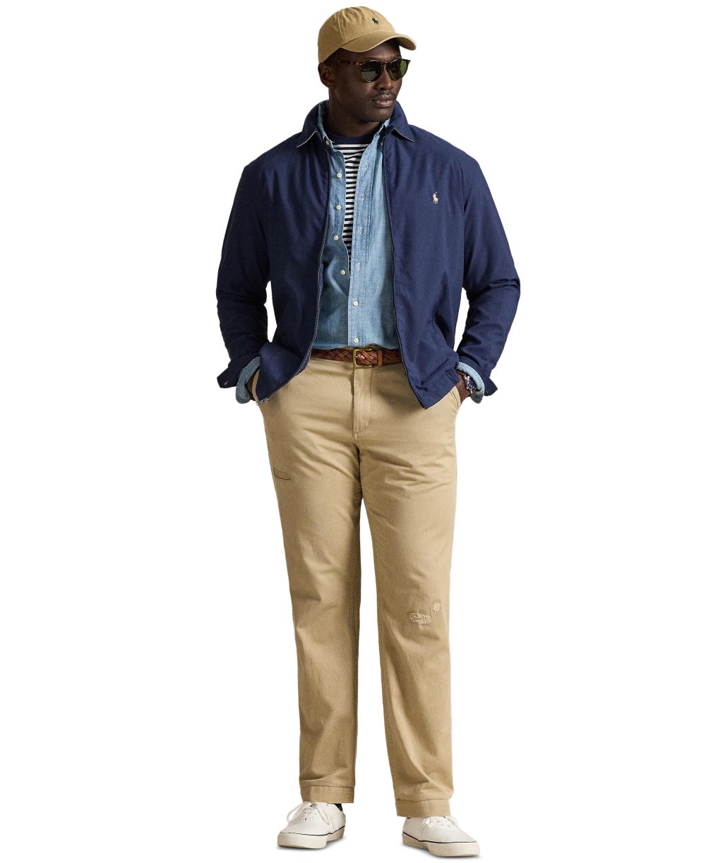 Men's Big & Tall Bi-Swing Windbreaker Jackets
