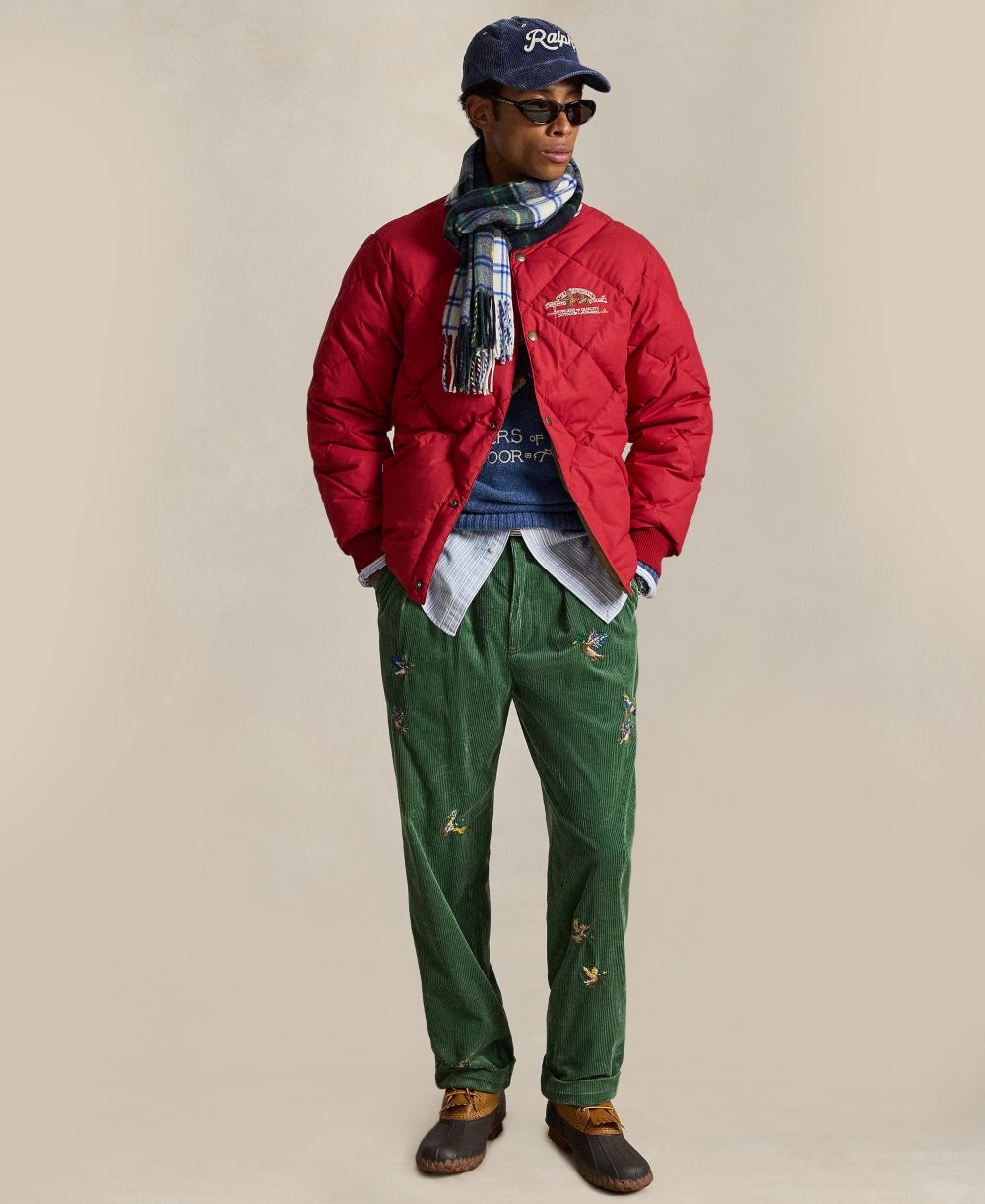 Men's Quilted Polo Sportsman Jacket