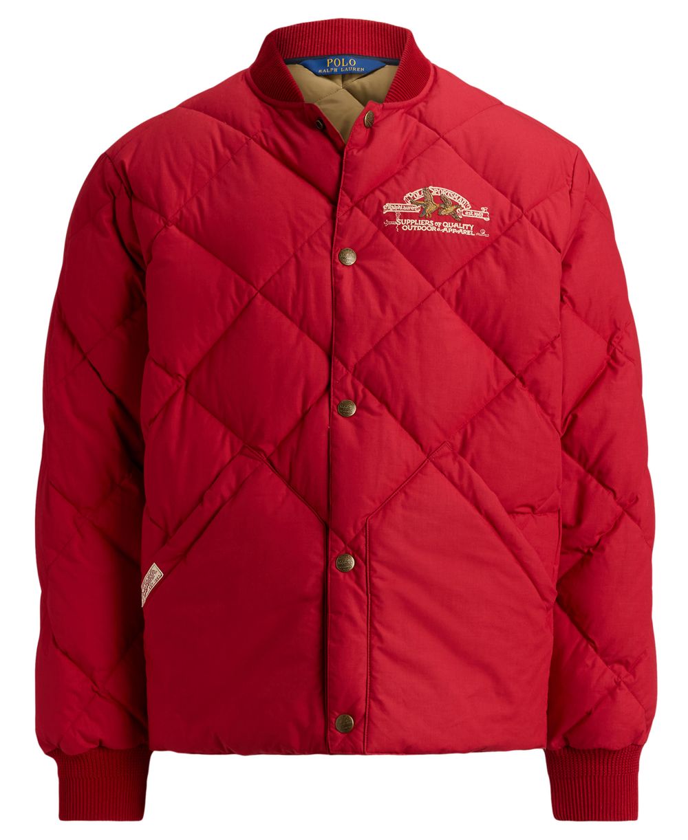 Men's Quilted Polo Sportsman Jacket