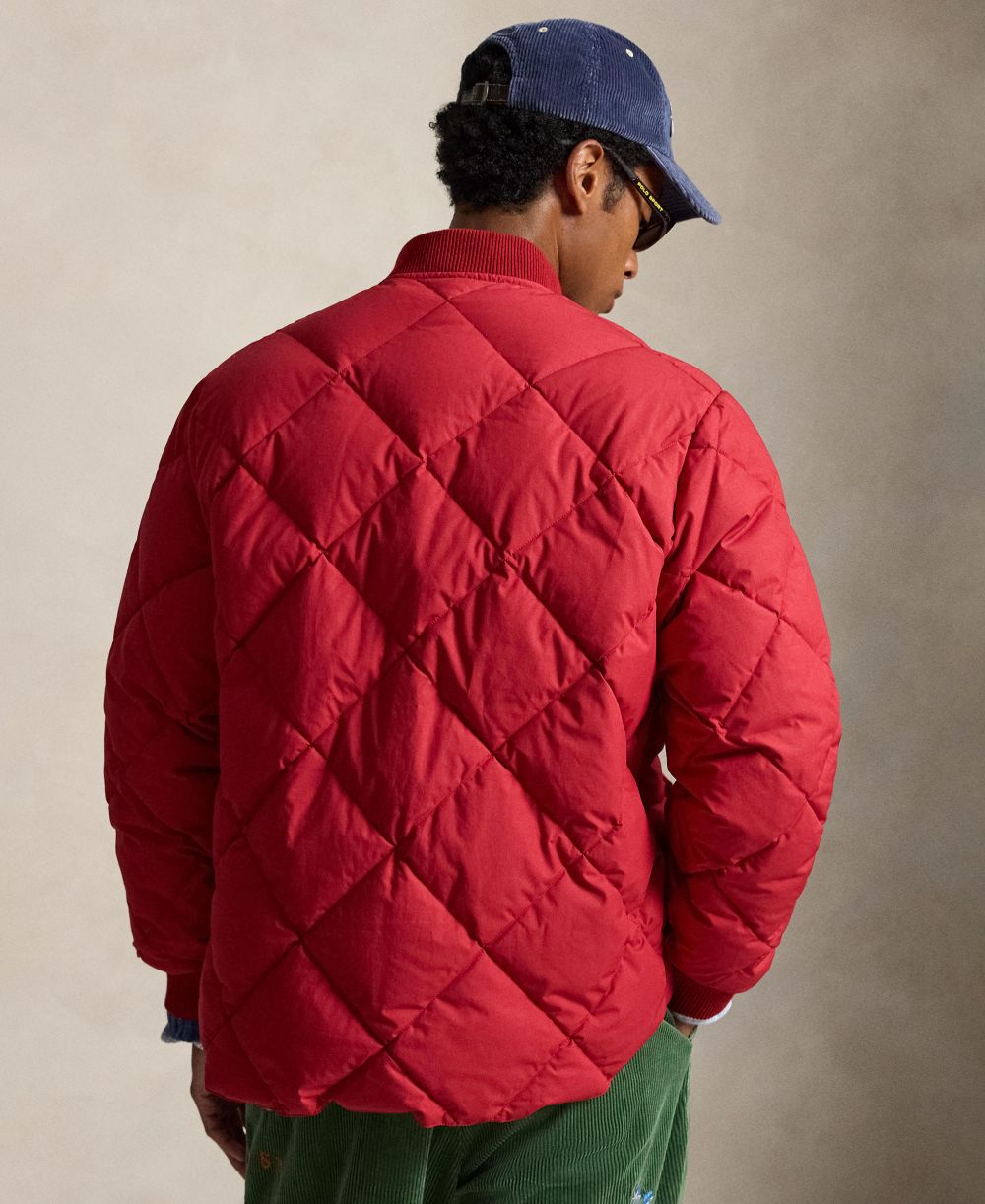 Men's Quilted Polo Sportsman Jacket