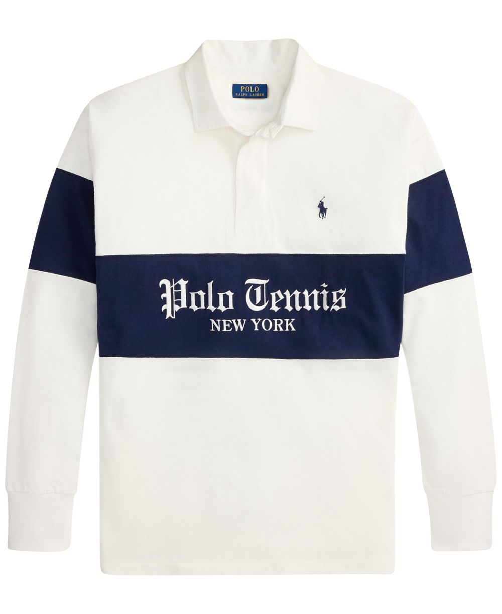Men's US Open Tennis Rugby Polo Shirt