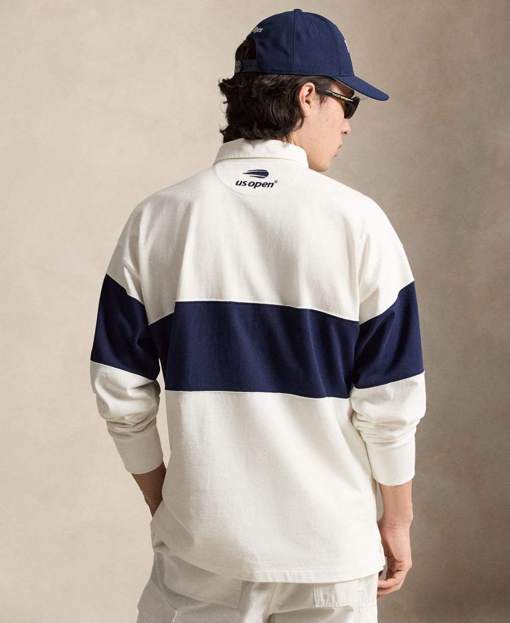 Men's US Open Tennis Rugby Polo Shirt
