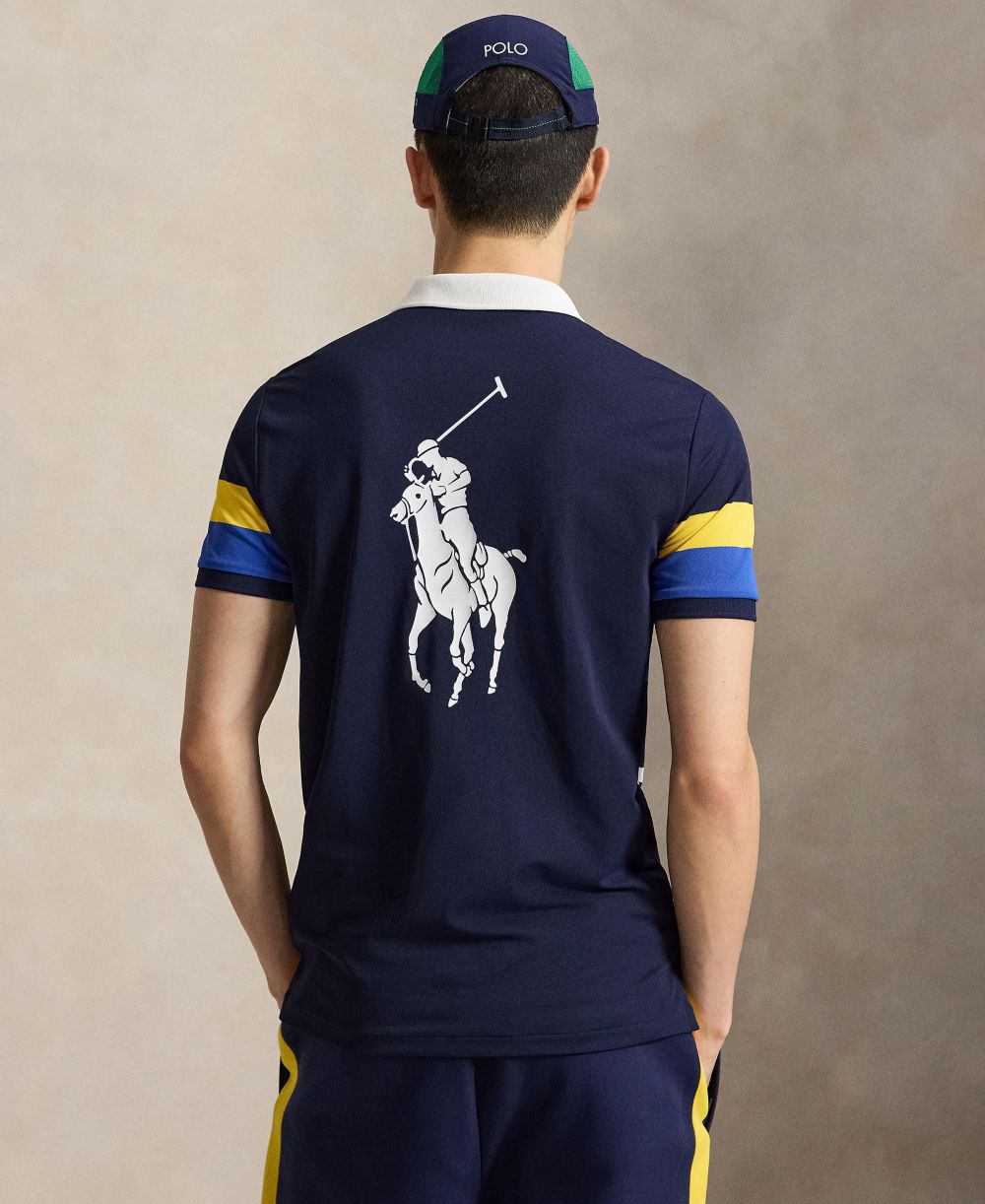 Men's US Open Ball Crew Stripe Polo Shirt