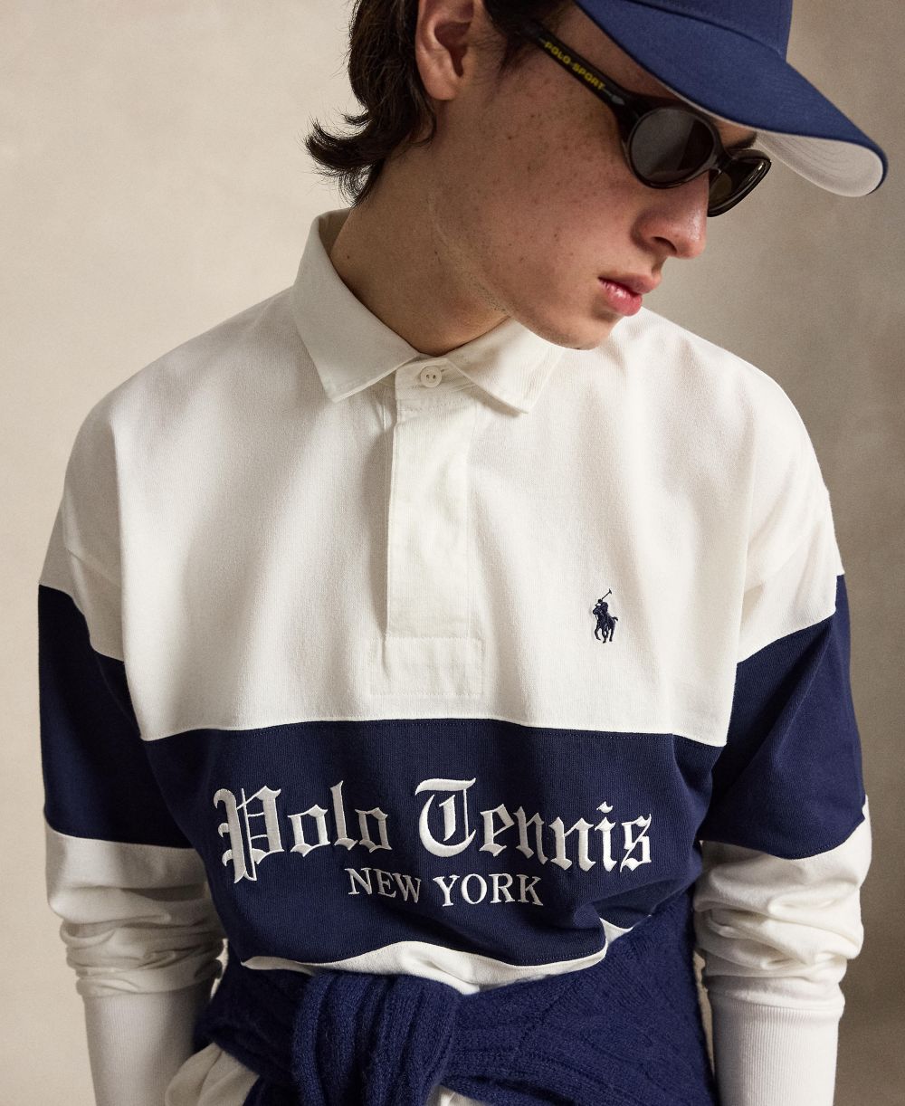Men's US Open Tennis Rugby Polo Shirt