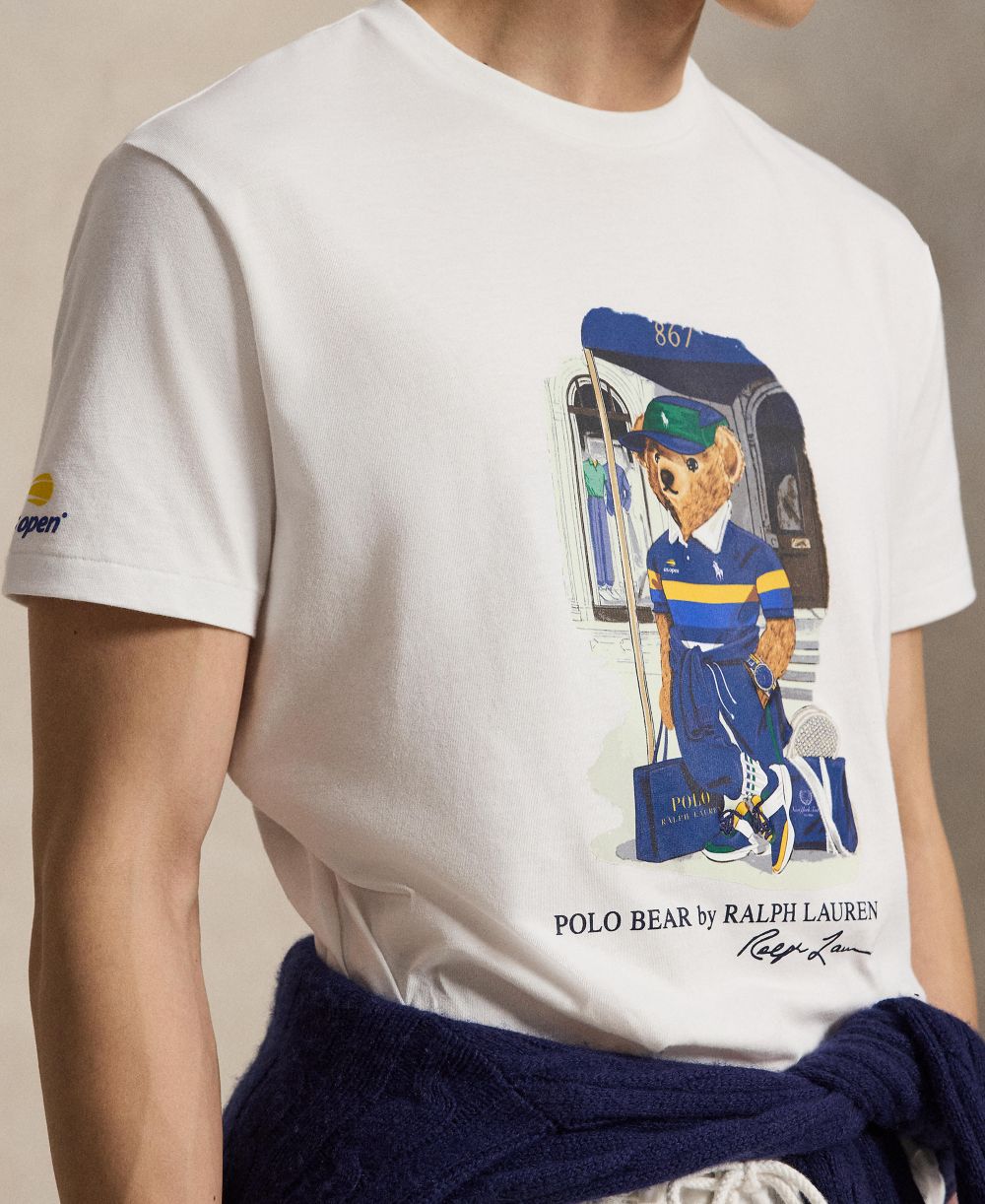 Men's US Open Classic-Fit Polo Bear T-Shirt