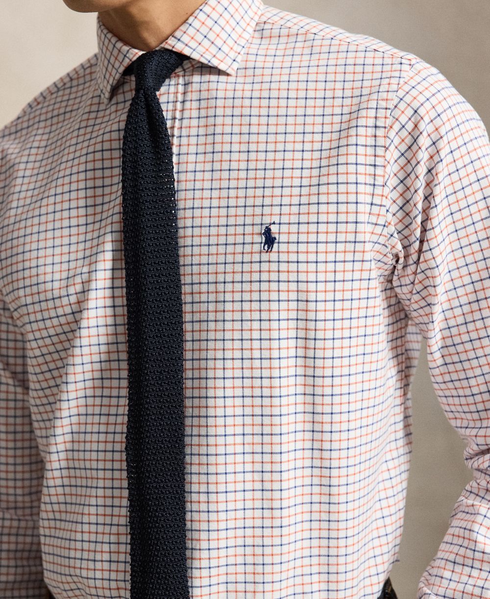 Men's Classic Fit Plaid Brushed Oxford Shirt