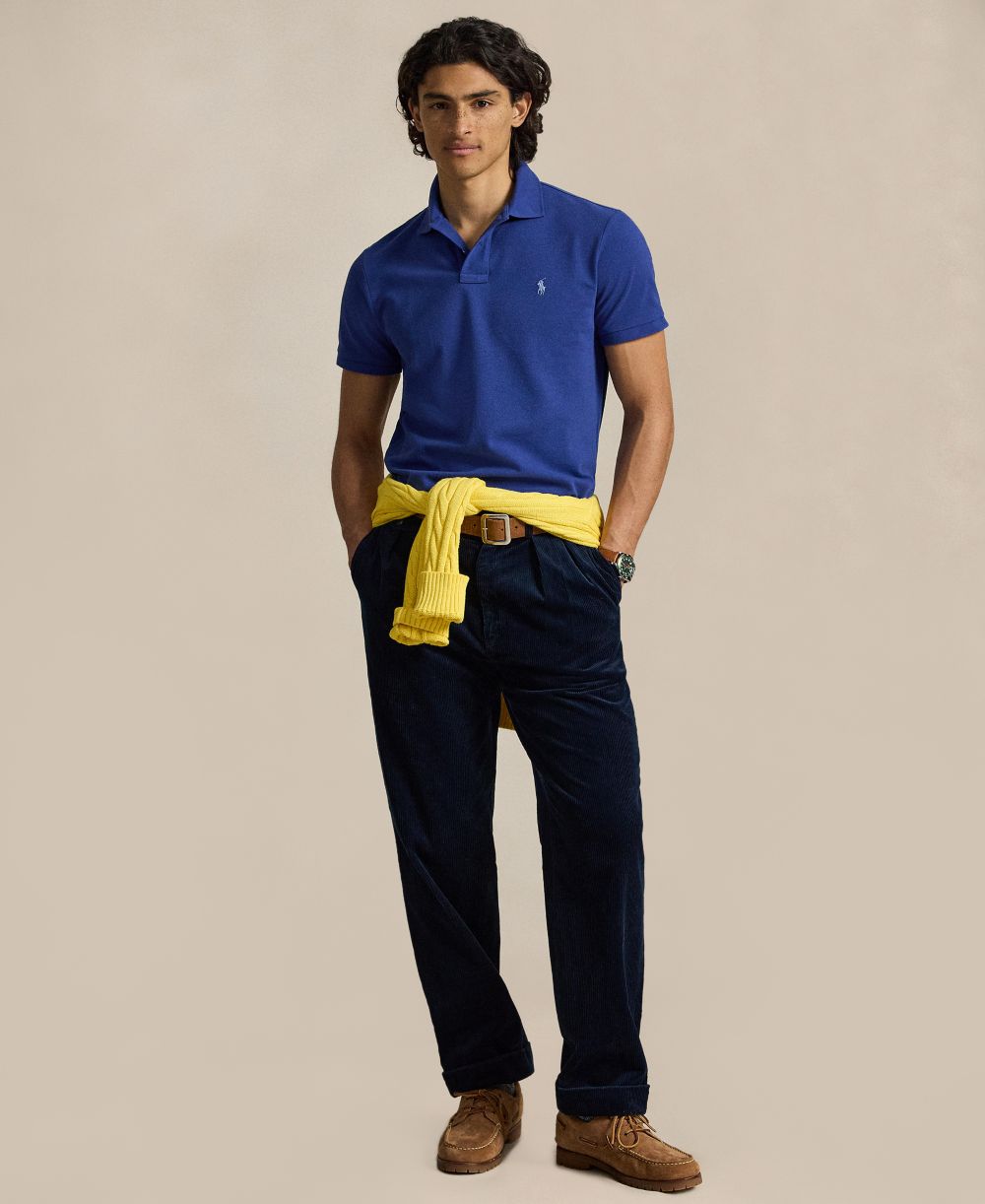 Men's & Kid's Cotton Mesh Polo Shirt Collection