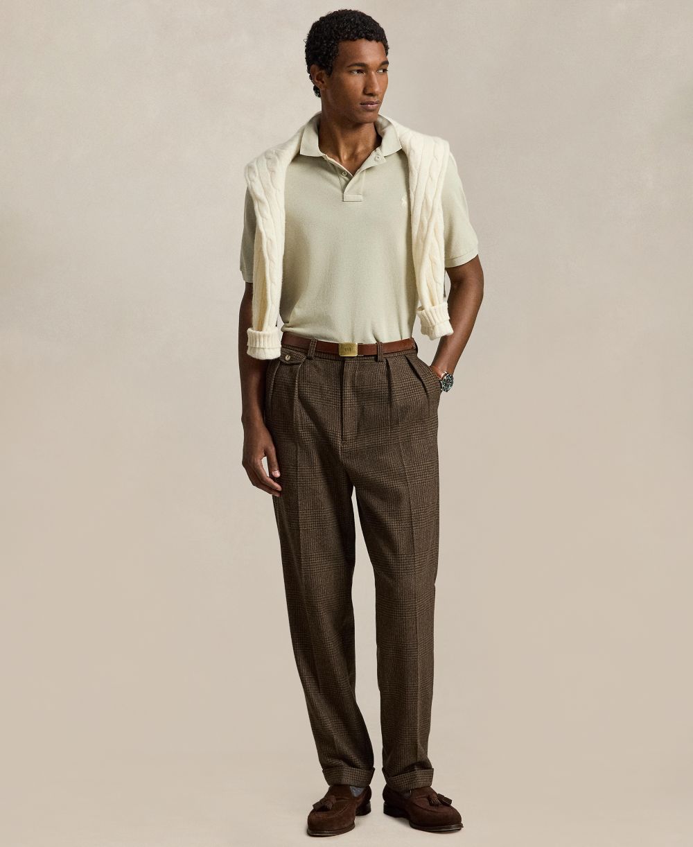 Men's Classic-Fit Mesh Polo Shirt