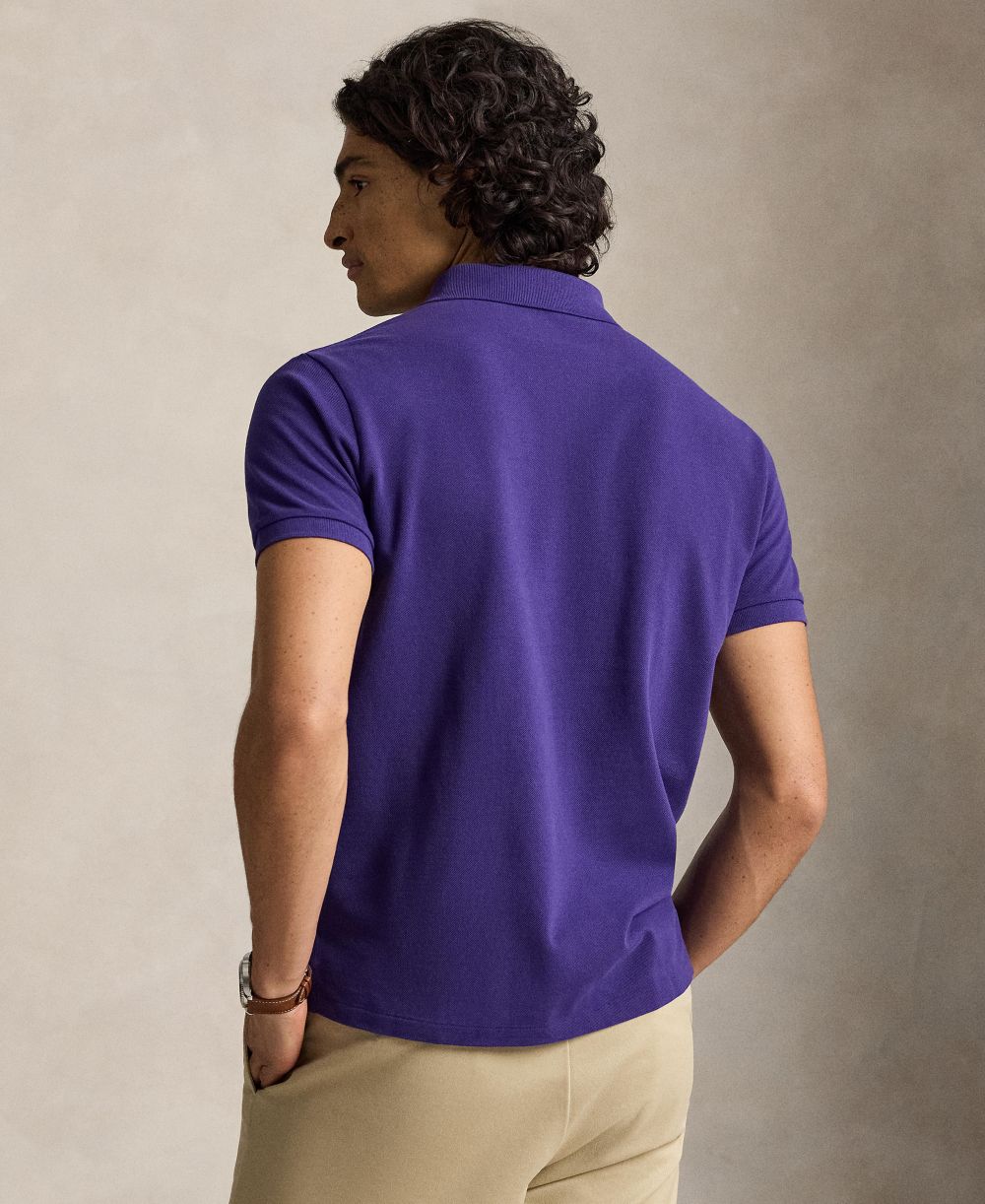 Men's Classic-Fit Mesh Polo Shirt