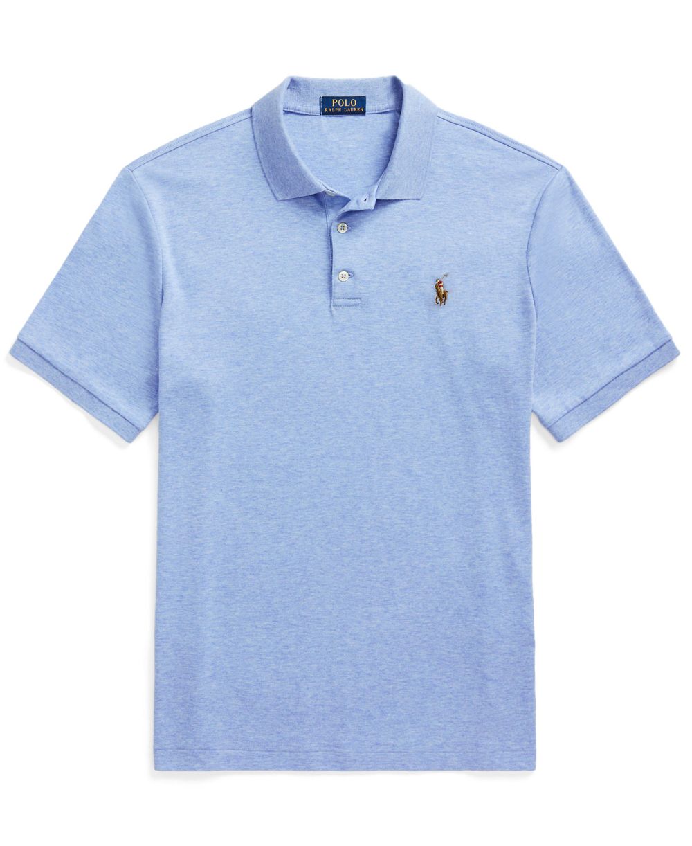 Men’s Slim-Fit Soft Cotton Polo Shirt