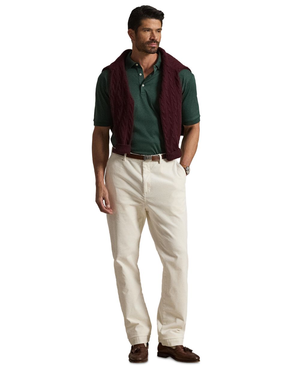Men's Big & Tall Solid Polo Shirt