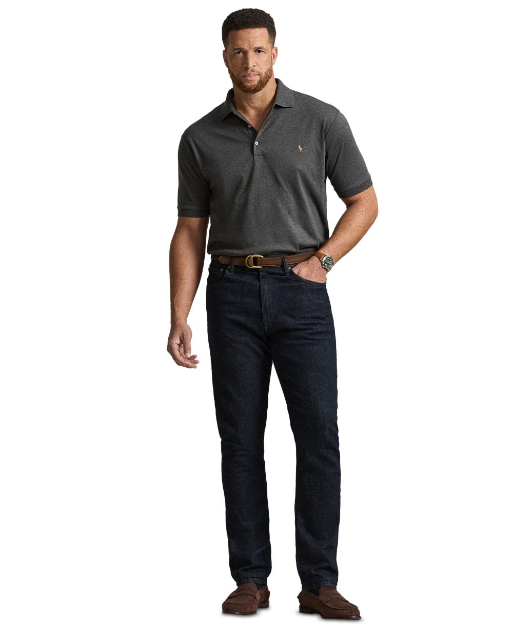 Men's Big & Tall Solid Polo Shirt
