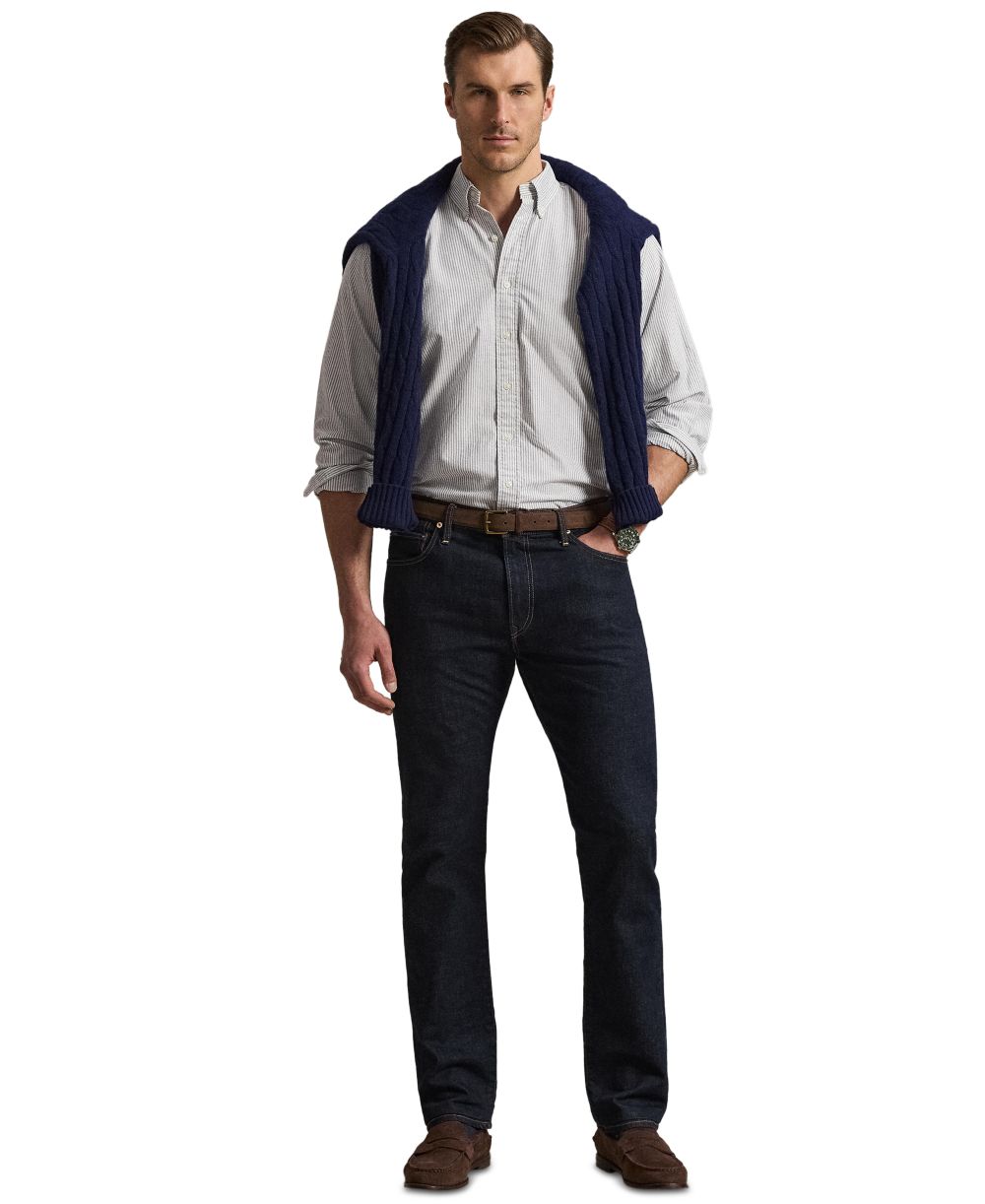 Men's Big & Tall Long-Sleeve Oxford Shirt