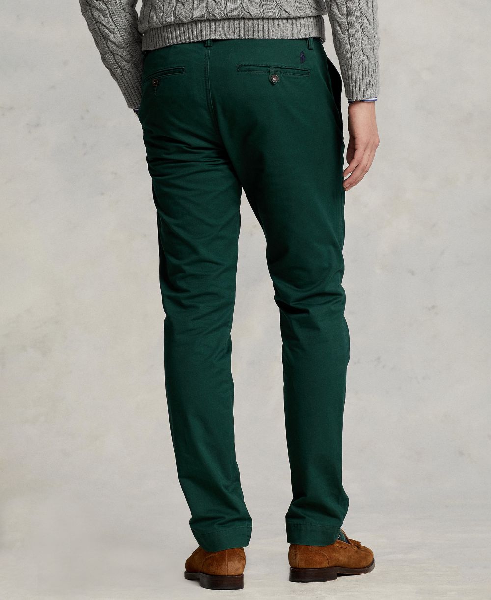 Men's Straight-Fit Stretch Chino Pants