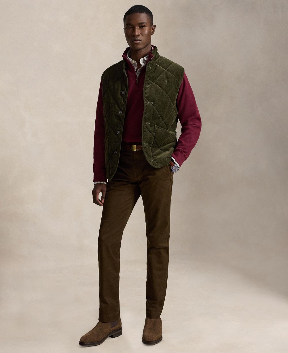 Men's Straight-Fit Stretch Chino Pants