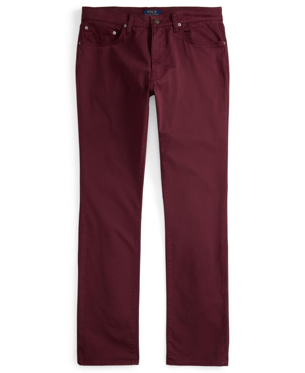 Men's Varick Slim Straight Stretch Sateen Pants