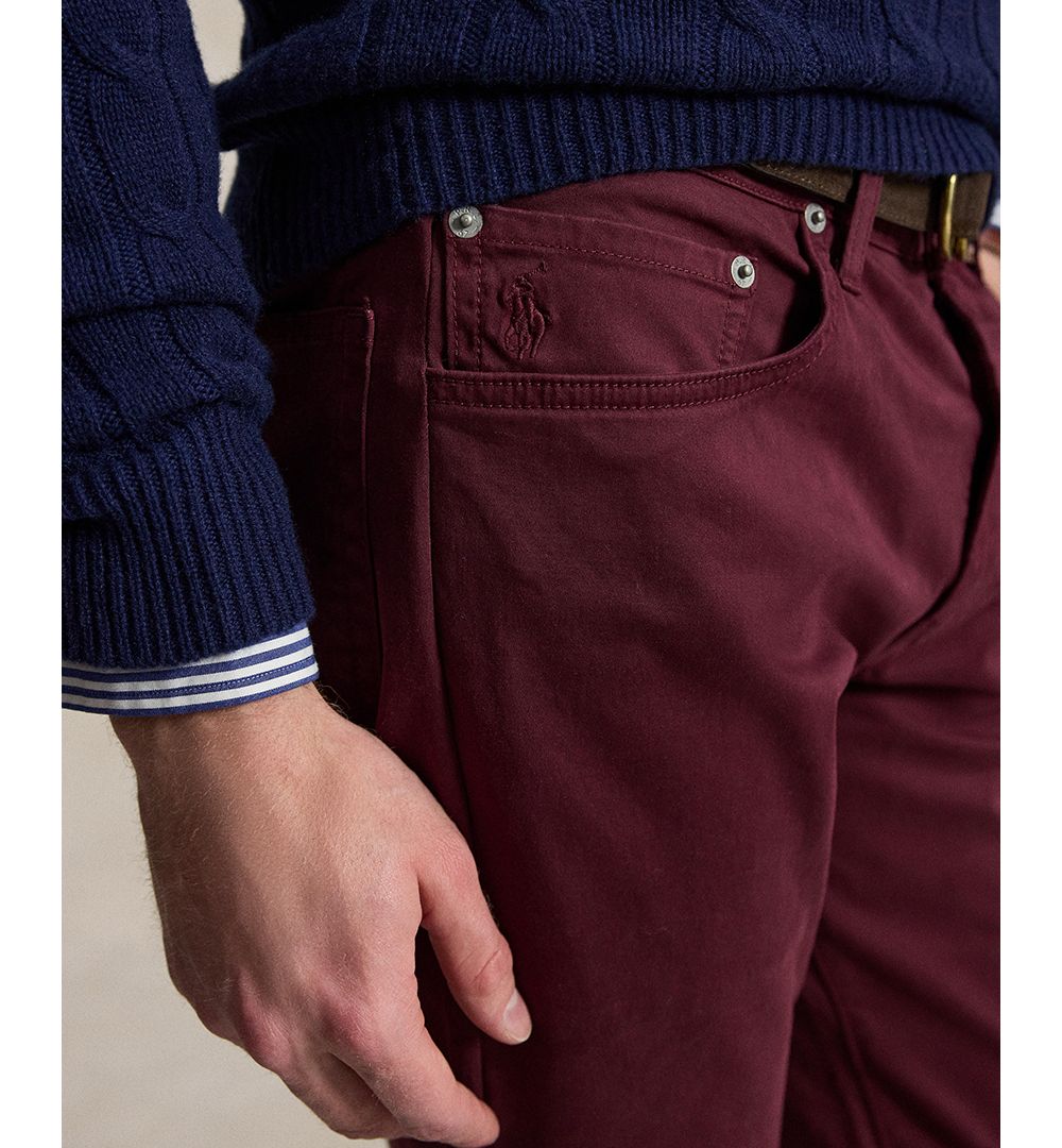 Men's Varick Slim Straight Stretch Sateen Pants