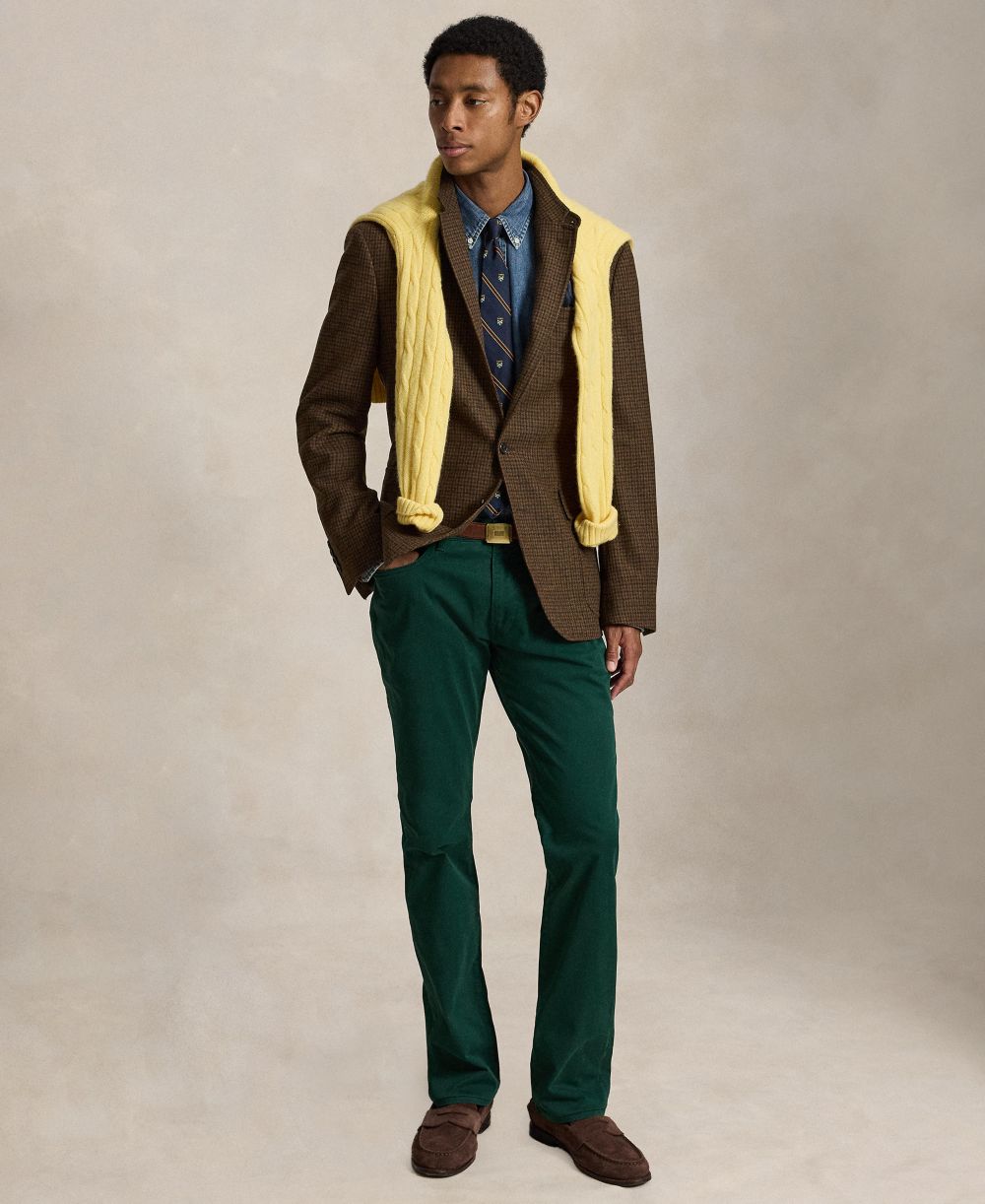 Men's Varick Slim Straight Stretch Sateen Pants