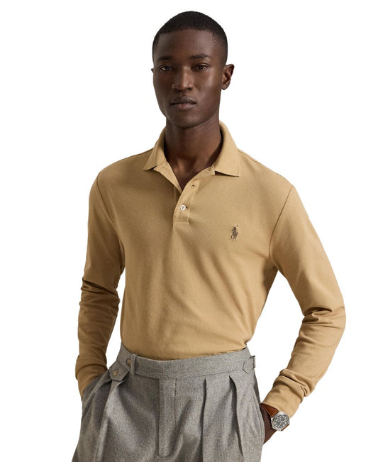 Men's Stretch Mesh Classic-Fit Polo Shirt
