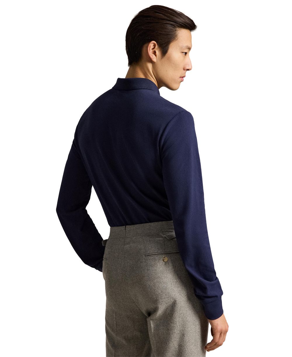 Men's Stretch Mesh Classic-Fit Polo Shirt