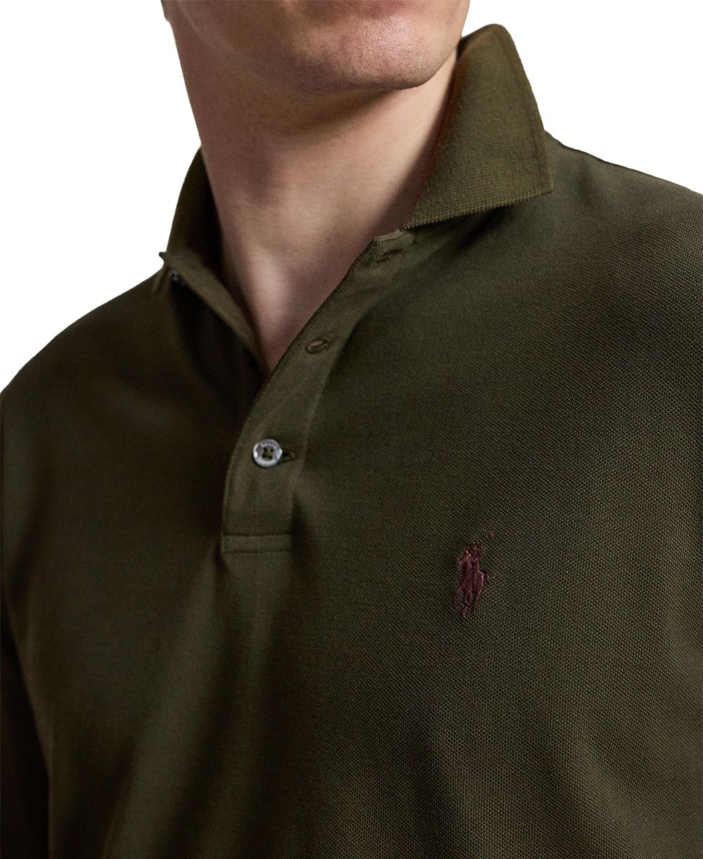 Men's Stretch Mesh Classic-Fit Polo Shirt