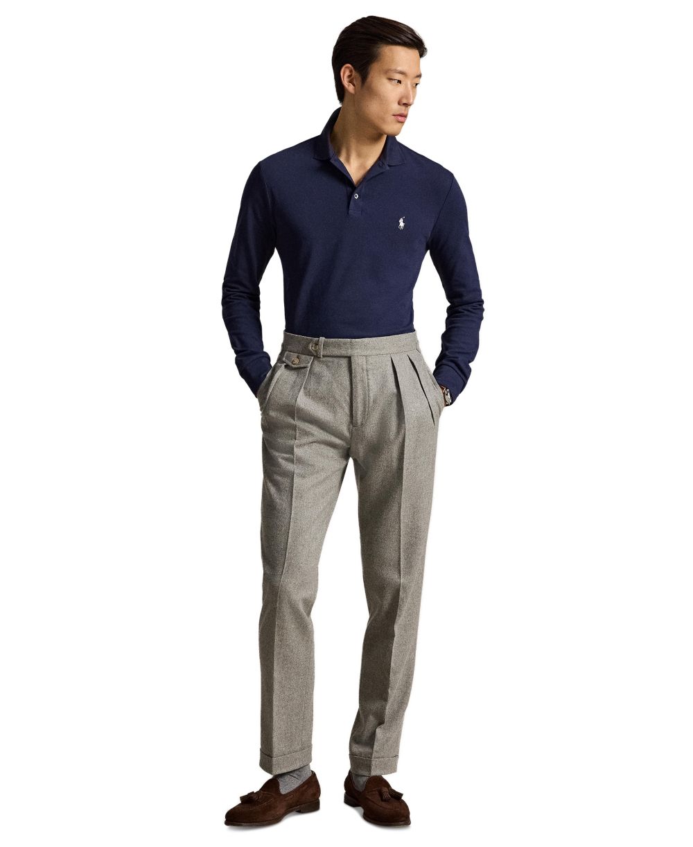 Men's Stretch Mesh Classic-Fit Polo Shirt