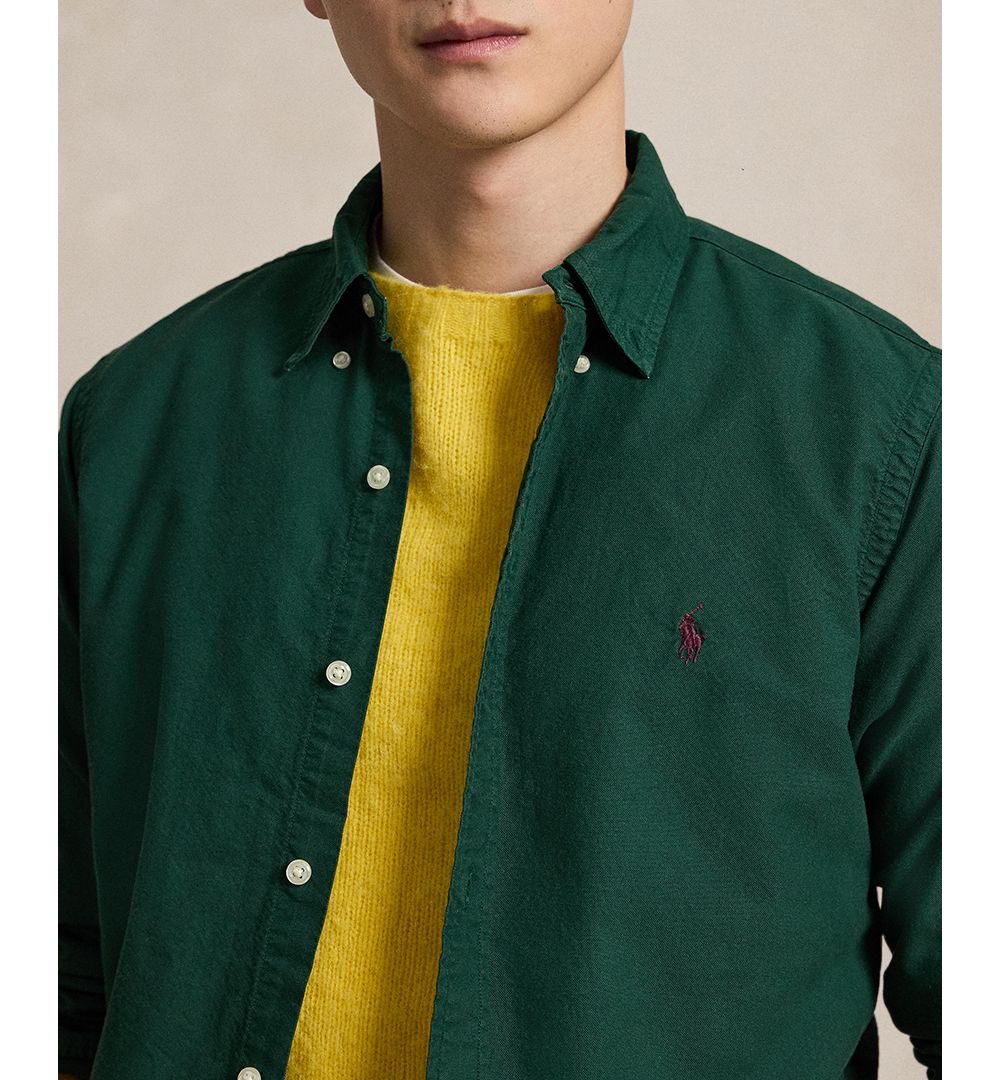 Men's Garment-Dyed Oxford Shirt