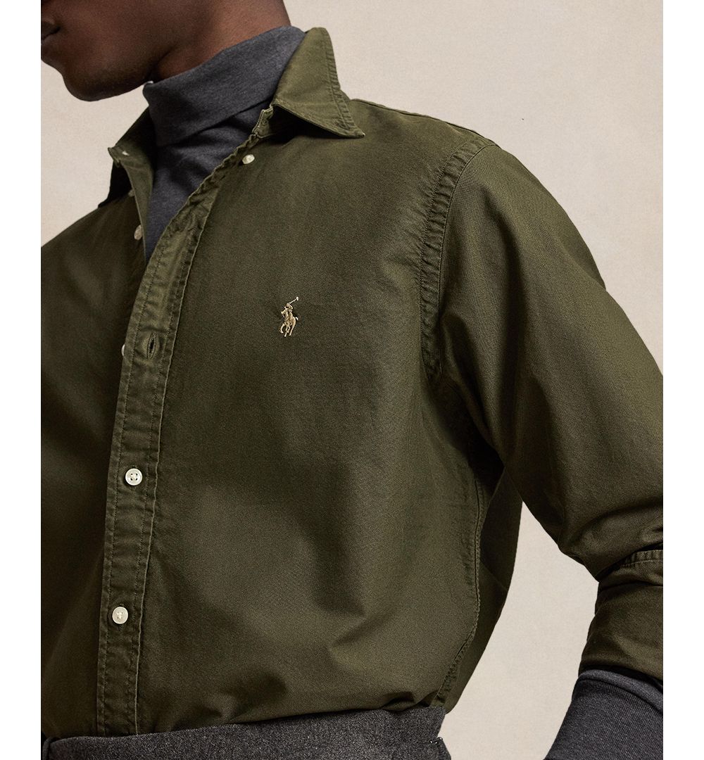Men's Garment-Dyed Oxford Shirt