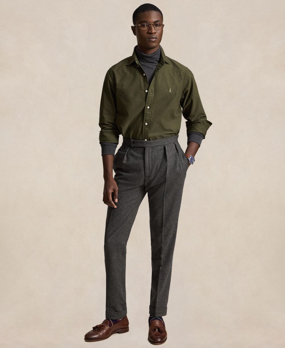 Men's Garment-Dyed Oxford Shirt