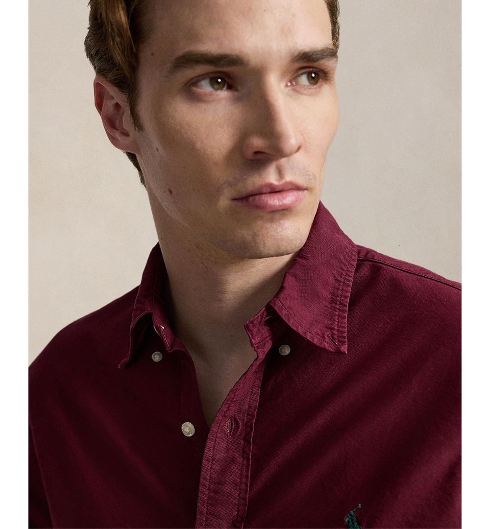 Men's Garment-Dyed Oxford Shirt