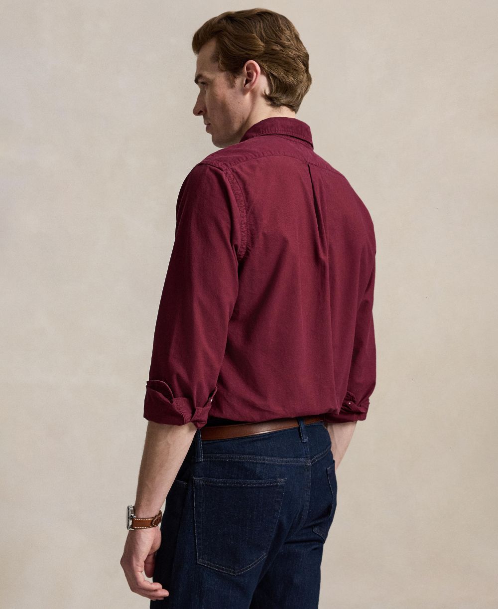 Men's Garment-Dyed Oxford Shirt