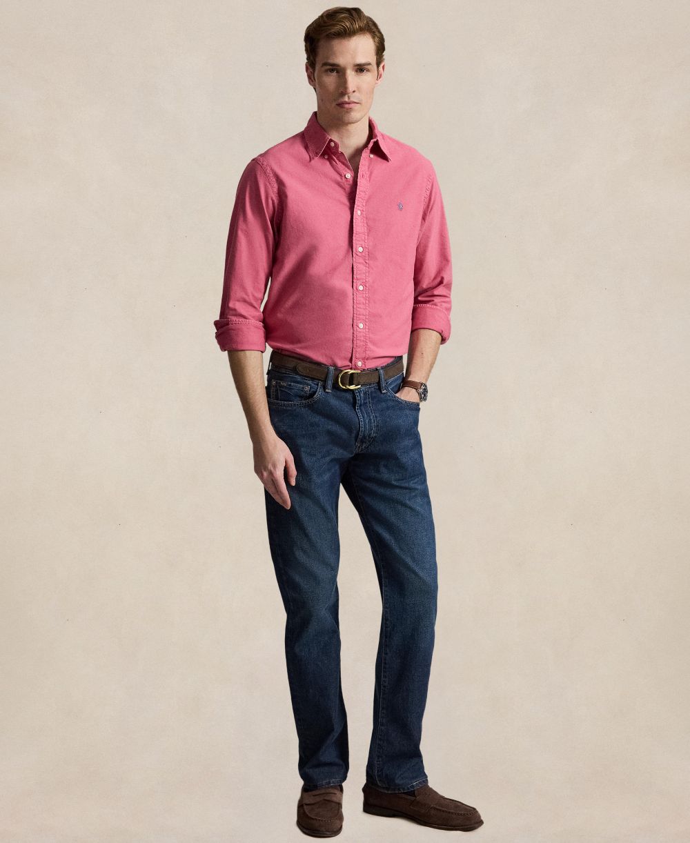 Men's Garment-Dyed Oxford Shirt