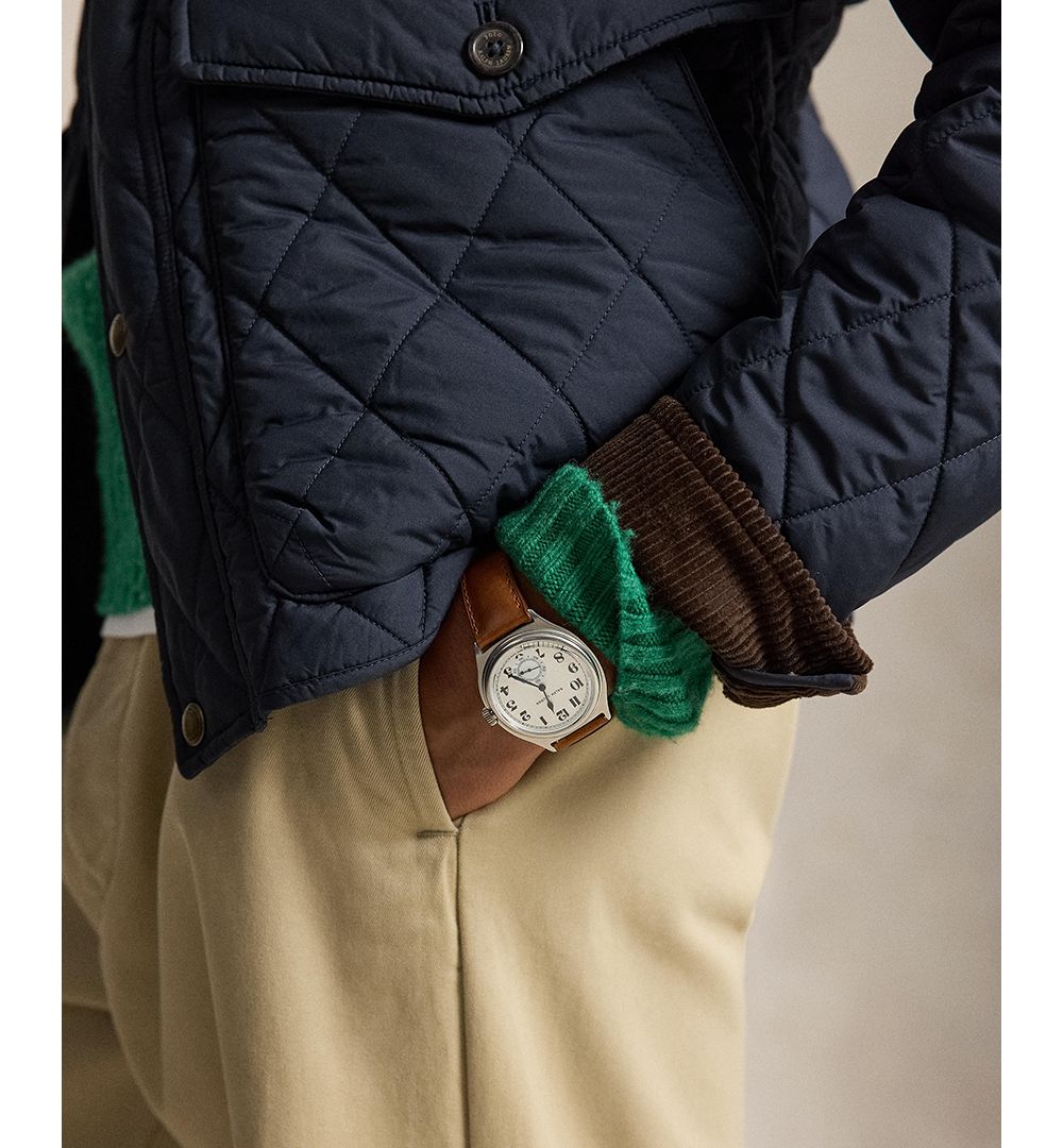 Men's Beaton Quilted Water-Repellent Full-Zip Jacket