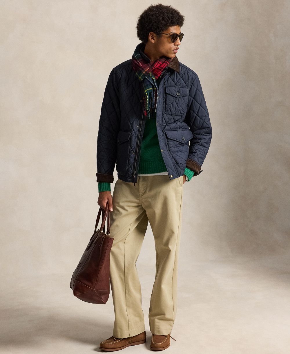 Men's Beaton Quilted Water-Repellent Full-Zip Jacket