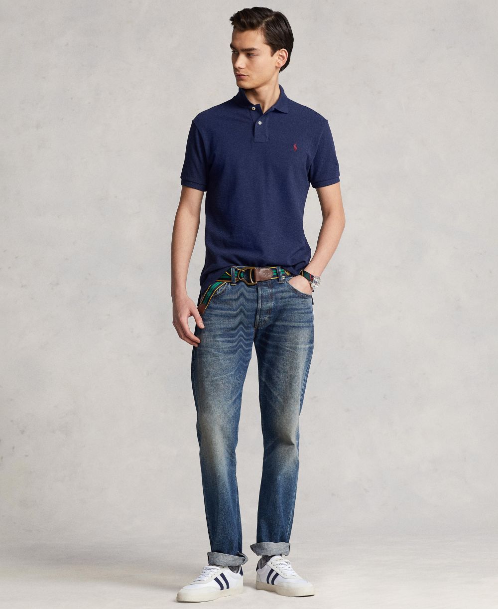Men's Classic-Fit Mesh Polo Shirt