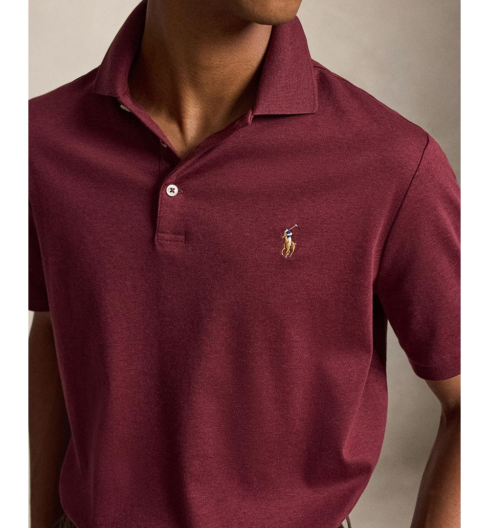 Men’s Slim-Fit Soft Cotton Polo Shirt