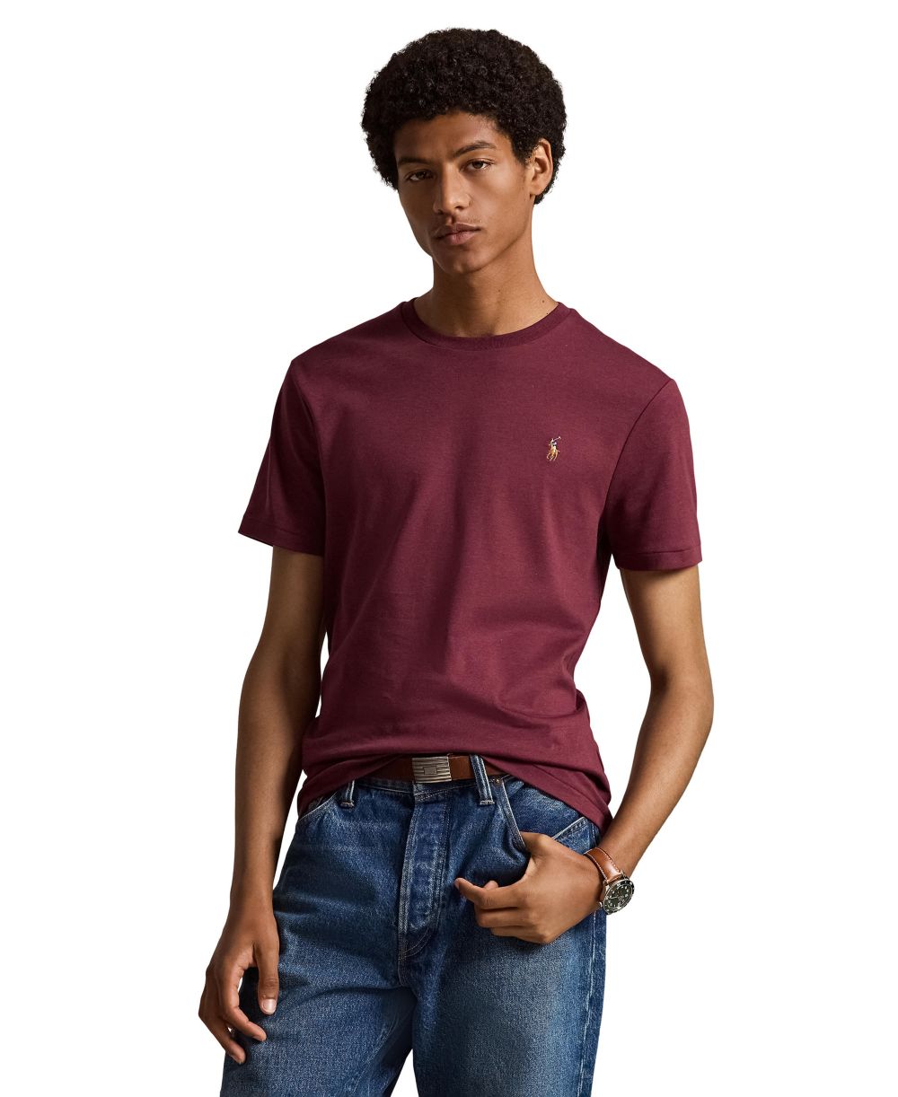 Men's Custom Slim-Fit Soft Cotton T-Shirt